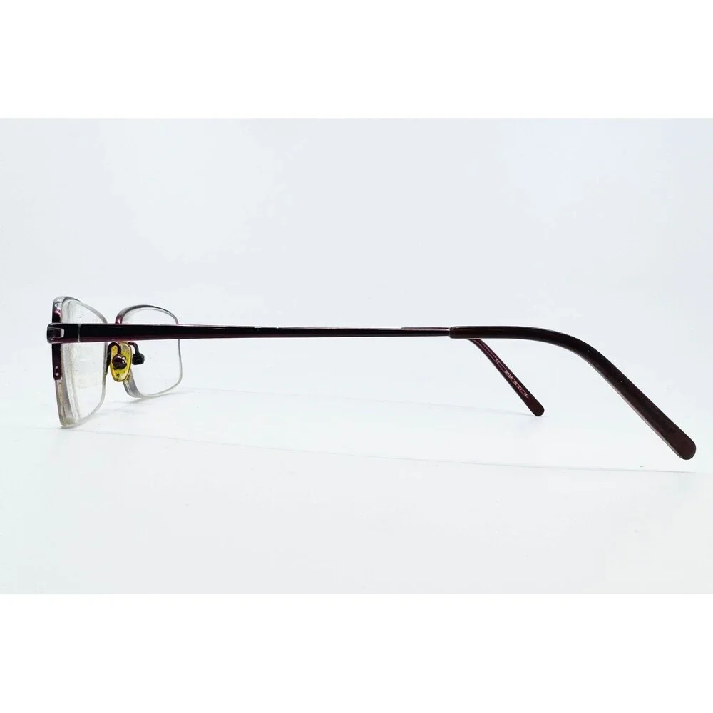 Kirkland Signature Sabino Eyeglasses Women Burgundy Semi-Rimless 53-17-140 44946